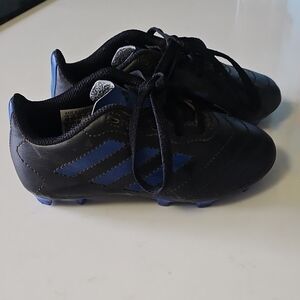 Kids Black and Blue Shoes